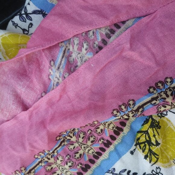 Cover Up Multicolor Floral & Lemons India Women's - No Size - See Measurements - Picture 7 of 13